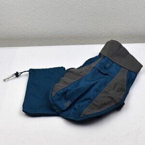 Arcadia Trail Dog Raincoat Size Small Color‎ Teal Gently Used Condition